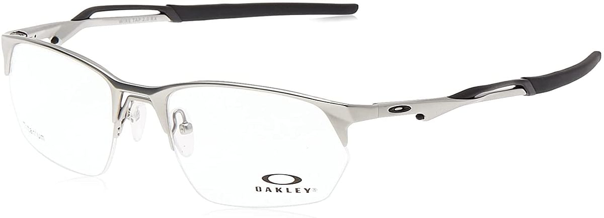 Oakley Frame Men's 0OX5152 Optical Frames, Satin Chrome, Size: 54