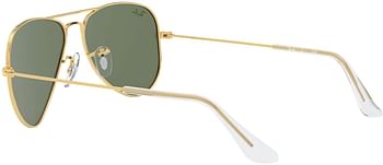 Ray-Ban Kids' Rj9506s Metal Aviator Sunglasses 50 Millimeters Arista-Dark Green  50 Millimeters