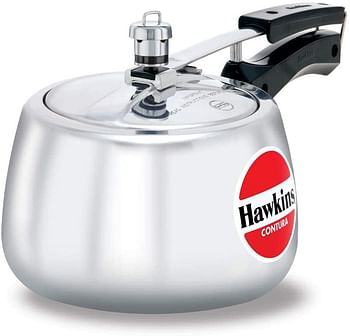 Hawkins Contura Aluminium Pressure Cooker 3 Liters/Silver