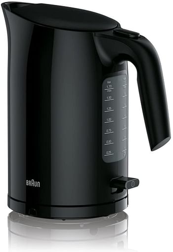 Braun Kettle 1.7 Litres Wk3110 Bk - Black