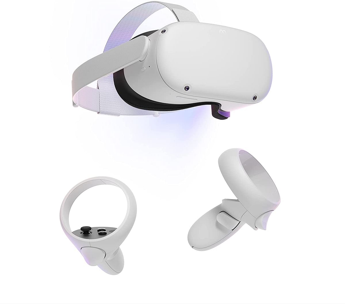 Oculus Quest 2 - 128 Gb - Virtual Reality Headset-white -1 Set