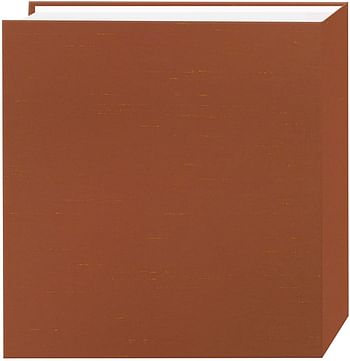 Pioneer Photo Albums 100 Pocket Copper Silk Fabric Frame Cover Photo Album for 4 by 6-Inch Prints/4x6 Inch/Copper