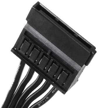 SilverStone Technology Flat Flexible Short Cable Set Designed for SilverStone Modular Power Supplies PP05-E/black/one size