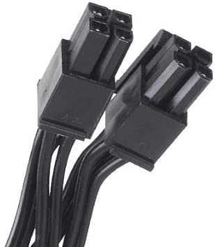 SilverStone Technology Flat Flexible Short Cable Set Designed for SilverStone Modular Power Supplies PP05-E/black/one size