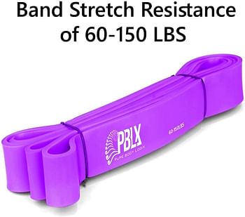 PBLX Exercise & Fitness Body Band for Stretch Resistance, Workout Bands Sports Multi-function Professional Equipment for Home & GYM Fitness with Anti Slip - Latex Materials/One size