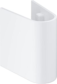 Grohe Bathroom Fixtures Euro Ceramic Semi Pedestal For Hand Rinse Basin, 39325000 /30.5 x 30.5 x 21 cm