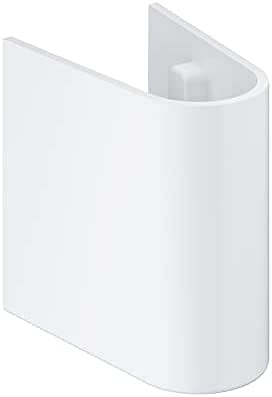 Grohe Bathroom Fixtures Euro Ceramic Semi Pedestal For Hand Rinse Basin, 39325000 /30.5 x 30.5 x 21 cm