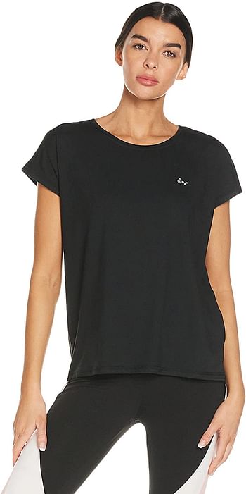 Only Women's ONPAUBREE S/S LOOSE TRAINING T-Shirt Black c N10/XS