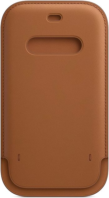 Apple Leather Sleeve with MagSafe (for iPhone 12, 12 Pro) - Pink Citrus