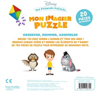 DISNEY BABY - Mes Premiers Puzzles - Mon imagier puzzle Winnie et ses amis (MES PREMIERS PUZZLES - IMAGIER PUZZLE)/Paperback/Multicolour