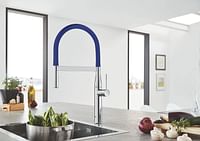 Grohe Grohflexx Kitchen Hose Spout, 30321Ty0/Blue/One size