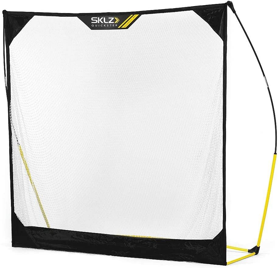 شبكة تمارين كرة البيسبول من SKLZ Quickster - شبكة رياضية متعددة خفيفة الوزن ومحمولة للغاية/ 7 × 7 قدم / متعدد الألوان