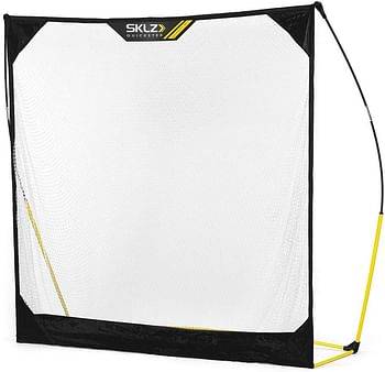 SKLZ Quickster Portable Baseball Hitting Net for Baseball and Softball/5x5 Foot/7x7Foot/Multi color