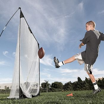 شبكة تمارين كرة البيسبول من SKLZ Quickster - شبكة رياضية متعددة خفيفة الوزن ومحمولة للغاية/ 7 × 7 قدم / متعدد الألوان