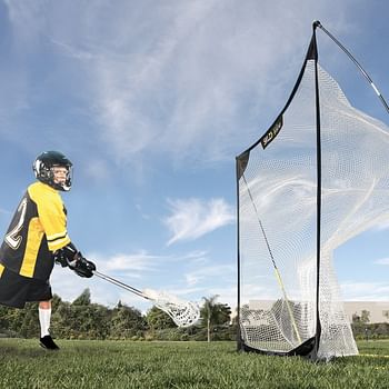 SKLZ Quickster Portable Baseball Hitting Net for Baseball and Softball/5x5 Foot/7x7Foot/Multi color