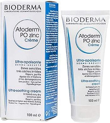 Atoderm by Bioderma PO Zinc Creme: Ultra-Soothing Cream 100ml