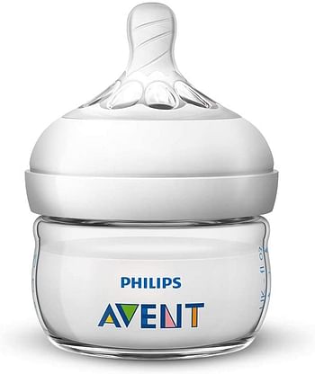 Philips - Avent Natural Baby Bottle 60Ml, Pack Of 1/60Ml/Clear