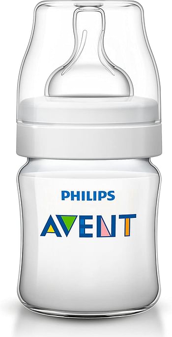 Avent Classic Baby Bottles, 2 Pieces - 125 ml