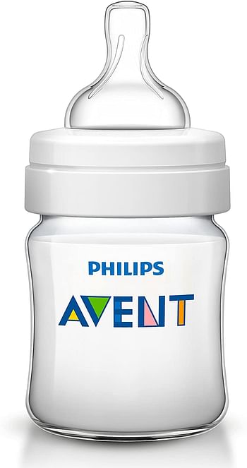 Avent Classic Baby Bottles, 2 Pieces - 125 ml