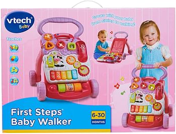 VTech - FIRST STEP BABY WALKER - Pink