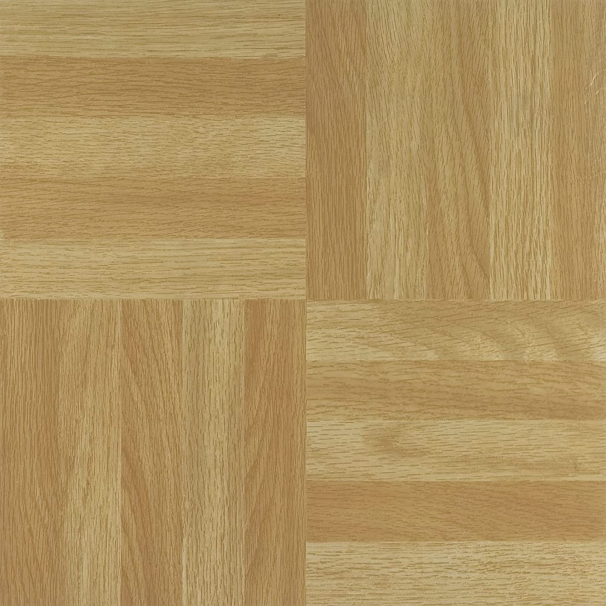 Achim Home Furnishings FTVWD20420 Nexus 12-Inch Vinyl Tile, Wood, 12" W x 12" L x 1.2mm T, Four Finger Square Parquet, 20 Sq Ft