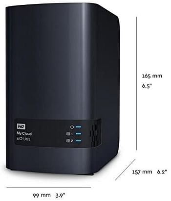 WD My Cloud EX2 Ultra 16TB - Black