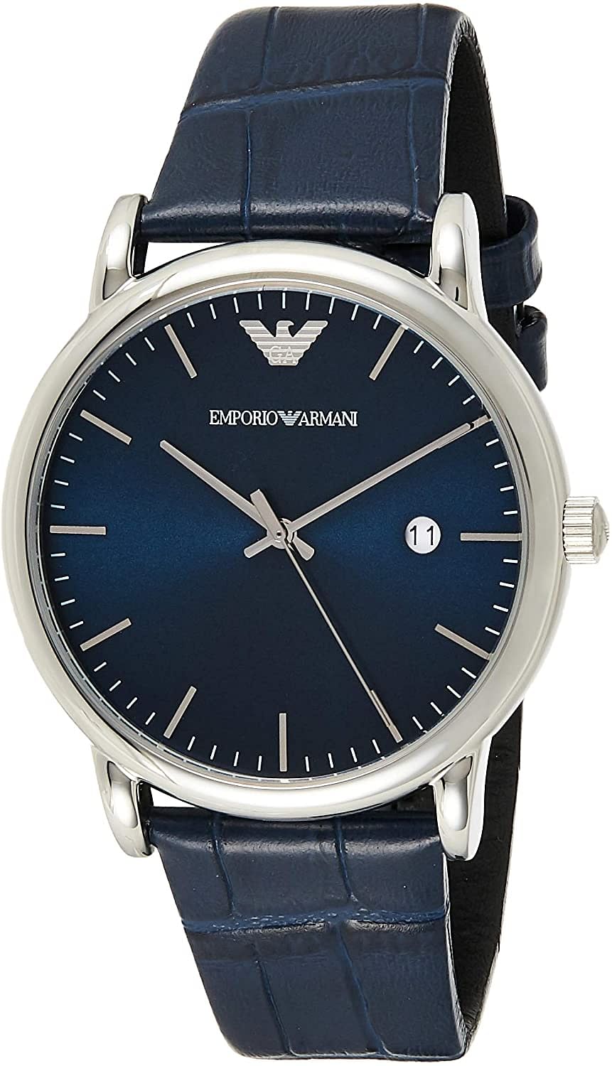 Emporio Armani Casual Watch Analog Display Quartz For Men Ar2501 blue