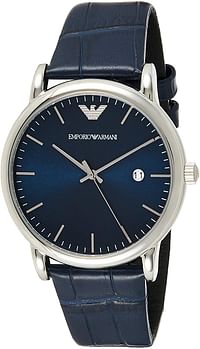 Emporio Armani Casual Watch Analog Display Quartz For Men Ar2501 blue