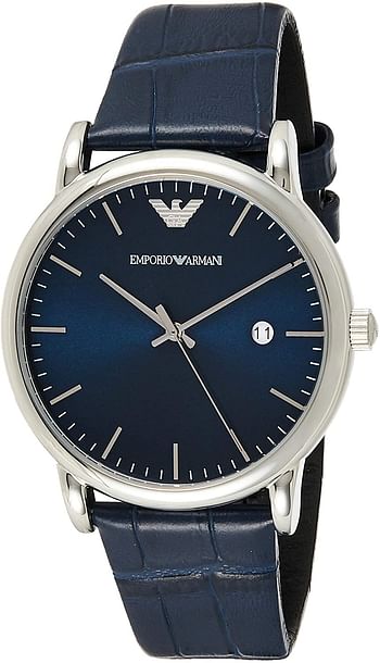 Emporio Armani Casual Watch Analog Display Quartz For Men Ar2501 blue