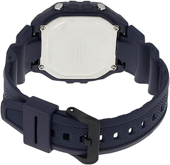 Casio Men's Quartz Watch Digital Display and Plastic Strap W-218H-2AVDF - Navy