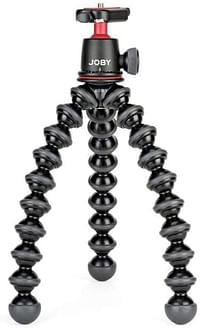 JOBY Gorillapod 3K Tripod Kit 3K Compact Tripod with 3K Ball Head for Small Mirrorless Cameras or Small Devices JB01507, Black