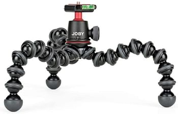 JOBY Gorillapod 3K Tripod Kit 3K Compact Tripod with 3K Ball Head for Small Mirrorless Cameras or Small Devices JB01507, Black