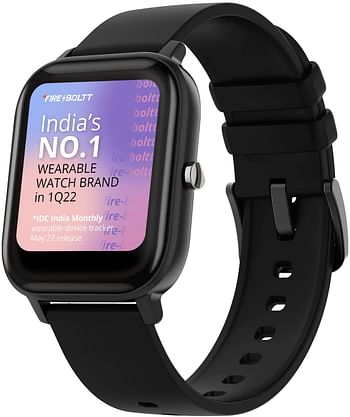 Fire-boltt SPO2 full touch 1.4 inch smart watch 400 nits peak brightness metal body 8 days battery life with 24 /1.4" Pink/1.4 inch*7 heart rate monitoring ipx7 with blood oxygen, fitness, sports & sleep tracking pink