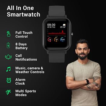 Fire-boltt SPO2 full touch 1.4 inch smart watch 400 nits peak brightness metal body 8 days battery life with 24 /1.4" Pink/1.4 inch*7 heart rate monitoring ipx7 with blood oxygen, fitness, sports & sleep tracking pink