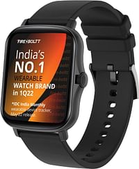 Fire-Boltt Beast Spo2 1.69” Industry'S Largest Display Size Full Touch Smart Watch With Blood Oxygen Monitoring, Heart Rate Monitor, Multiple Watch Faces & Long Battery Life Black, Bsw002, Bsw002