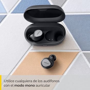 Jabra Elite 7 Pro In Ear Bluetooth Earbuds - Adjustable Active Noise Cancellation True Wireless Buds in a compact design with Jabra MultiSensor Voice Technology for Clear Calls - Titanium Black