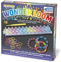 Wonder Loom: The Ultimate Loom For Making Rubber Band Bracelets /Rubber/Multi Color