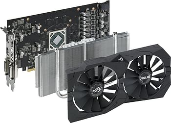 Asus ROG Strix Radeon RX 570 O4G Gaming OC Edition GDDR5, 256bit/Black