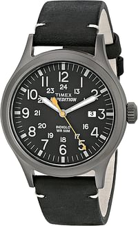 Timex Men's Expedition Scout 40 Watch 40 millimeters Black