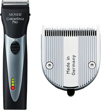 Moser 1871-0181, Chromstyle Professional Cordcordless Hair Clipper, Black (Pack Of 1)/Black/One Size