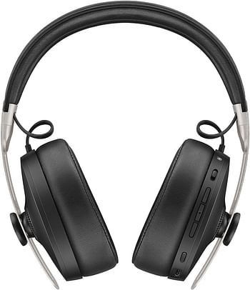 Sennheiser M3AEBTXL Momentum Wireless Noise Cancelling Headphones With Auto On/Off, Smart Pause Functionality And Smart Control App - Black  , /One Size