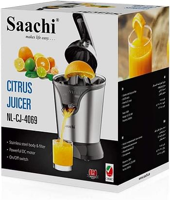 Saachi Citrus Juicer NL-CJ-4069