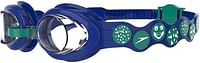 Speedo Unisex Infant Spot Goggle Swimming Goggle (pack of 1)/Beautiful Blue-Emerald-Clear/One Size