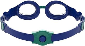 نظارة سباحة للجنسين من سبيدو (عبوة من قطعة واحدة)/ أزرق جميل-زمرد-شفاف / مقاس واحد