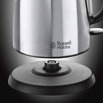 Russell Hobbs Classic Compact Cordless Kettle 1 Litre - 24990 - Silver