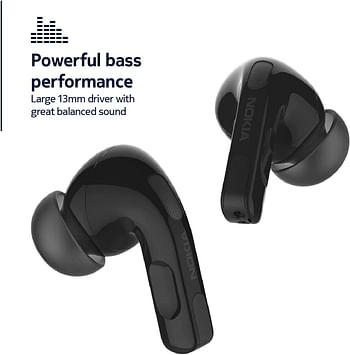 Nokia Go Earbuds+, Black, TWS-201