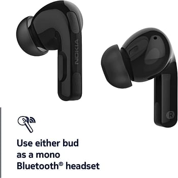 Nokia Go Earbuds+, Black, TWS-201