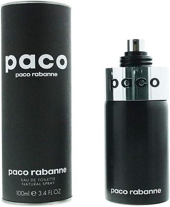 Perfume for men, paco rabbane, 100 ml EDT Spray /Black Pack/100 ml