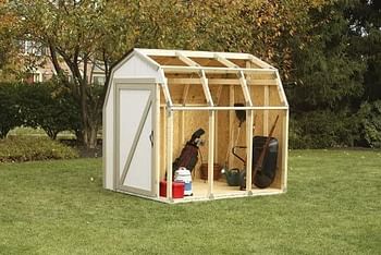 2x4 Custom shed kit/Barn Roof/2x4basics Shed Kit with Peak Roof