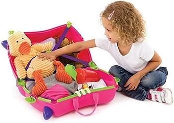 Trixie Kids Suitcase (Pink) One Size